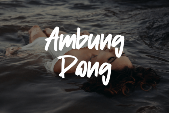 Ambung Dong Font for Branding