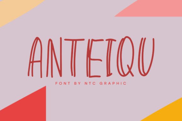 Anteiqu Font: Timeless Handwritten Style