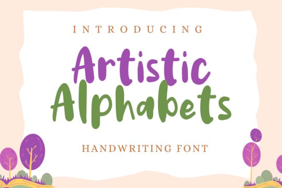 Artistic Alphabets Font