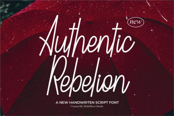 Authentic Rebelion Font for Stylish Design