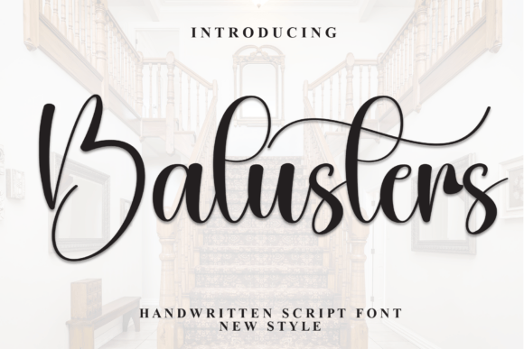 Balusters Font Review