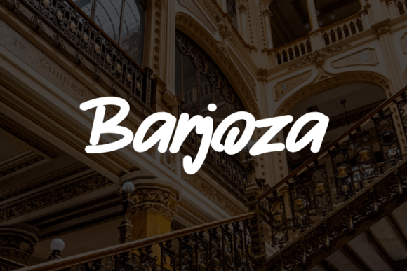Barjoza Font for Creative Design