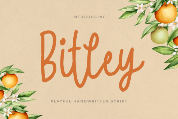 Bitley: A Handwritten Font for Creative Expression
