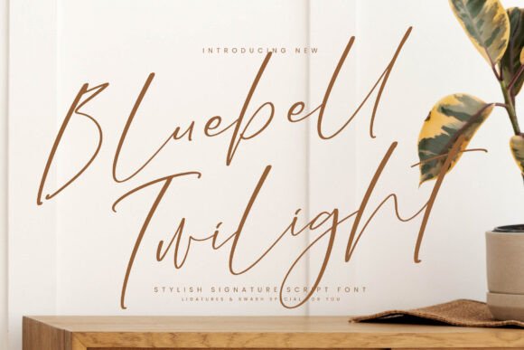 Bluebell Twilight Font