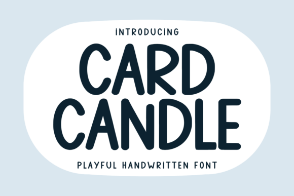 Card Candle Font