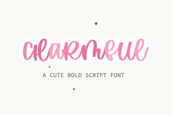 Charmful Font for Creative Campaigns
