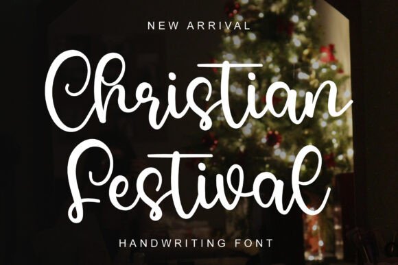 Christian Festival Font for Creative Design