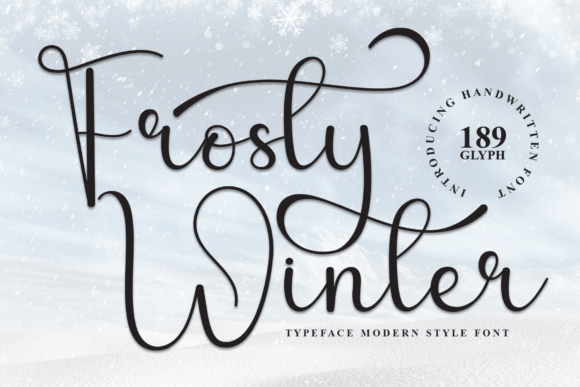 Frosty Winter Font