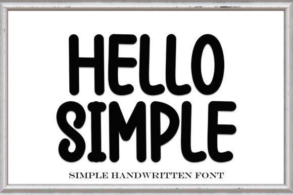 Hello Simple Font for Branding Projects