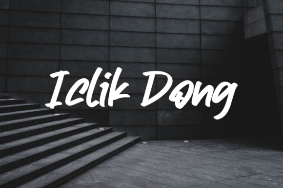 Iclik Dong Font for Elegant Branding