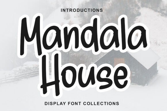 Mandala House Font for Web Design