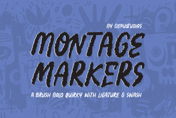 Montage Markers Font