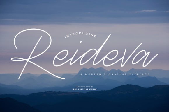 Reideva: A Font for Elegant Branding