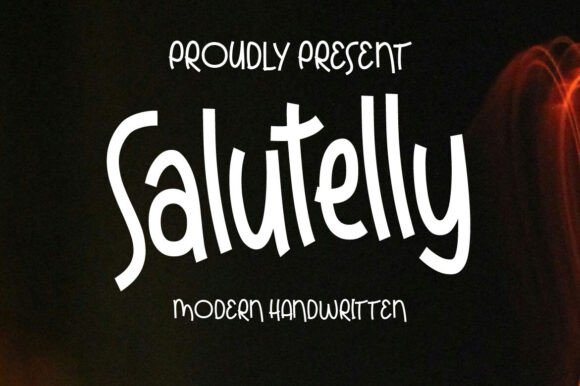 Saluetelly Font Review
