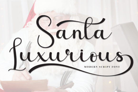 Santa Luxurious Font