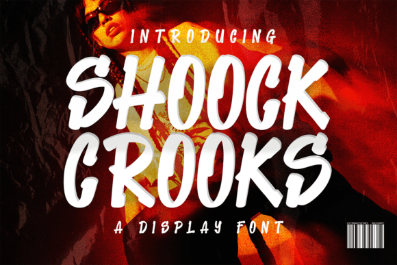 Shoock Crooks Font for Business Branding