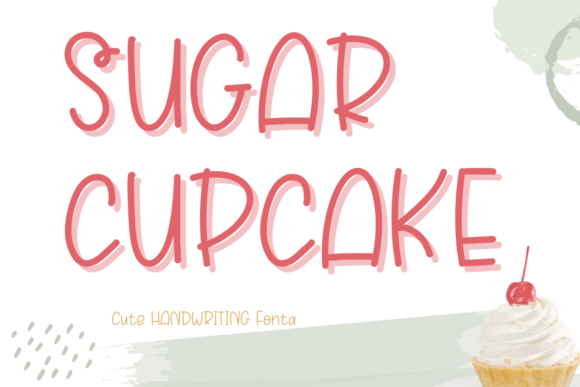 Sugar Cupcake Font for Business Branding