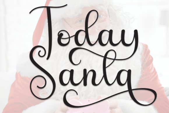 Today Santa Font for Creative Brands