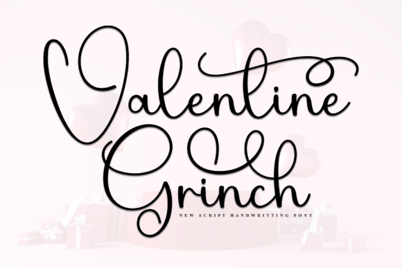Valentine Grinch Font for Branding