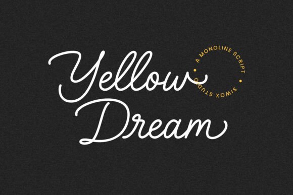 Yellow Dream Font Review